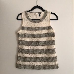 JCrew Lace Tank Top
